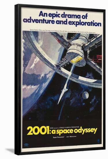 2001: A Space Odyssey, 1968-null-Framed Poster