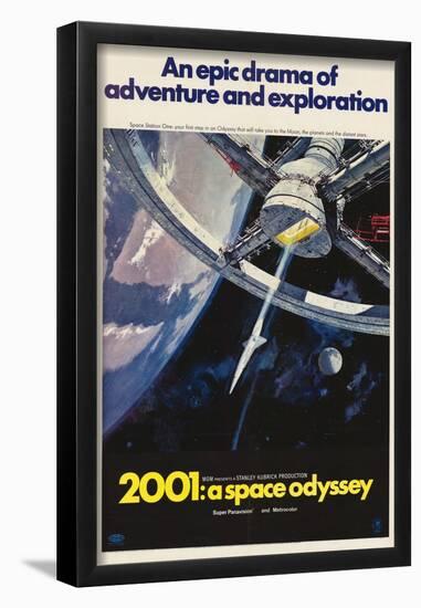 2001: A Space Odyssey, 1968-null-Framed Poster