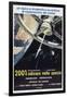 2001: A Space Odyssey, (aka 2001: Odissea Nello Spazio), Italian poster,  1968-null-Framed Art Print