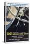 2001: A Space Odyssey, (aka 2001: Odissea Nello Spazio), Italian poster,  1968-null-Stretched Canvas