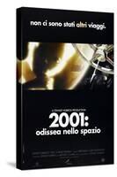 2001: A SPACE ODYSSEY, (aka 2001: ODISSEA NELLO SPAZIO), Italian poster, 1968-null-Stretched Canvas