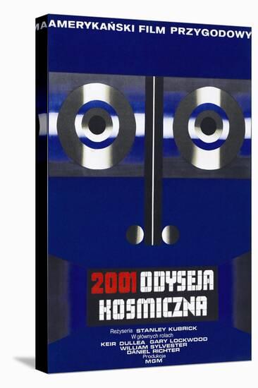 2001: A Space Odyssey, (aka 2001 Odyseja Kosmiczna), Polish poster, 1968-null-Stretched Canvas