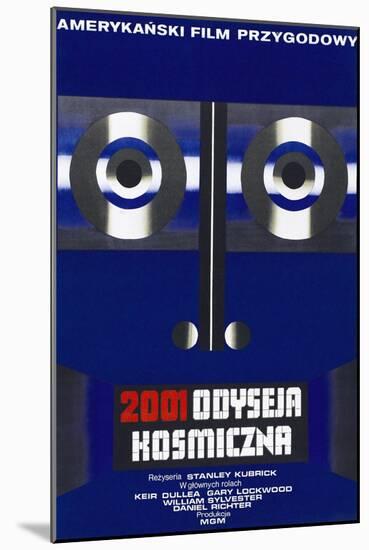 2001: A Space Odyssey, (aka 2001 Odyseja Kosmiczna), Polish poster, 1968-null-Mounted Art Print