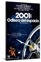 2001: A Space Odyssey, (aka 2001: Una Odisea Del Espacio), Spanish Language Poster, 1968-null-Stretched Canvas