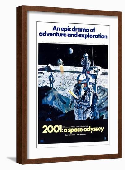 2001: A Space Odyssey (aka Two Thousand and One: a Space Odyssey)-null-Framed Art Print