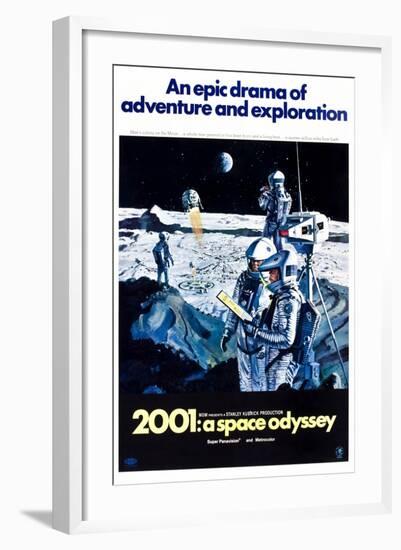 2001: A Space Odyssey (aka Two Thousand and One: a Space Odyssey)-null-Framed Art Print