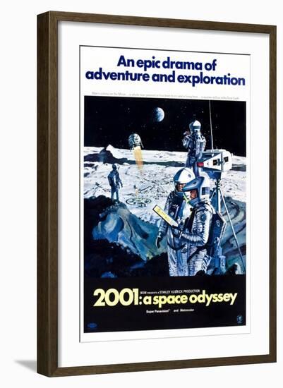 2001: A Space Odyssey (aka Two Thousand and One: a Space Odyssey)-null-Framed Art Print