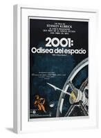 2001: A Space Odyssey, Argentine Movie Poster, 1968-null-Framed Art Print