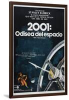 2001: A Space Odyssey, Argentine Movie Poster, 1968-null-Framed Art Print