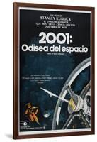 2001: A Space Odyssey, Argentine Movie Poster, 1968-null-Framed Art Print