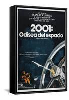 2001: A Space Odyssey, Argentine Movie Poster, 1968-null-Framed Stretched Canvas