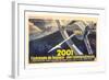 2001: A Space Odyssey, French Movie Poster, 1968-null-Framed Art Print