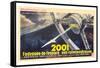 2001: A Space Odyssey, French Movie Poster, 1968-null-Framed Stretched Canvas