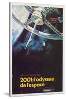 2001: A Space Odyssey, French Movie Poster, 1968-null-Stretched Canvas