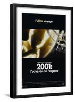 2001: A Space Odyssey, French Movie Poster, 1968-null-Framed Art Print