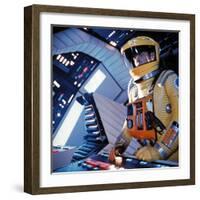 2001: A Space Odyssey, Gary Lockwood, 1968-null-Framed Premium Photographic Print