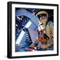 2001: A Space Odyssey, Gary Lockwood, 1968-null-Framed Premium Photographic Print