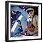 2001: A Space Odyssey, Gary Lockwood, 1968-null-Framed Premium Photographic Print