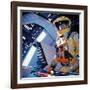 2001: A Space Odyssey, Gary Lockwood, 1968-null-Framed Premium Photographic Print