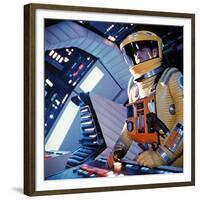 2001: A Space Odyssey, Gary Lockwood, 1968-null-Framed Premium Photographic Print