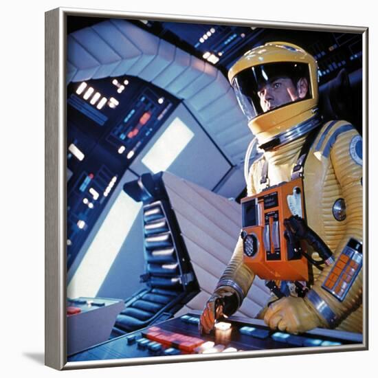2001: A Space Odyssey, Gary Lockwood, 1968-null-Framed Photo