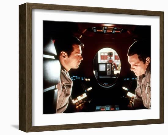 2001: A Space Odyssey, Gary Lockwood, Keir Dullea, 1968-null-Framed Photo