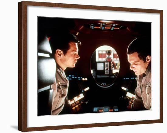 2001: A Space Odyssey, Gary Lockwood, Keir Dullea, 1968-null-Framed Photo