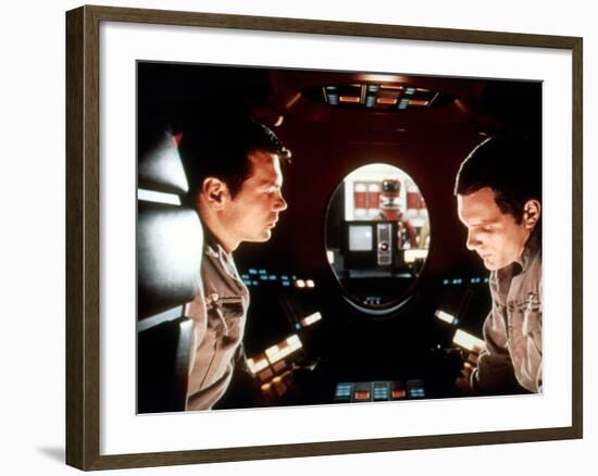 2001: A Space Odyssey, Gary Lockwood, Keir Dullea, 1968-null-Framed Photo