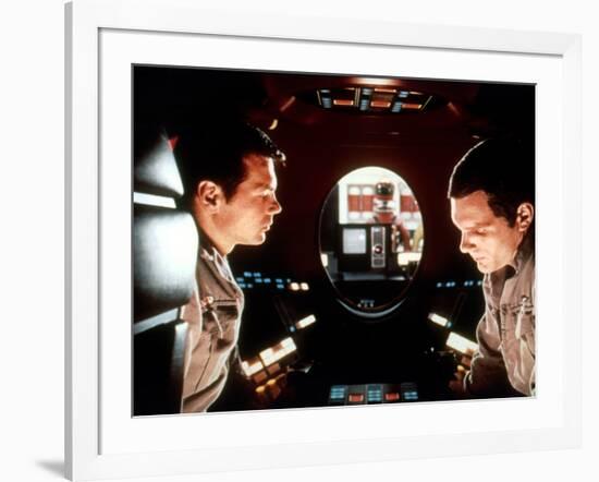 2001: A Space Odyssey, Gary Lockwood, Keir Dullea, 1968-null-Framed Photo