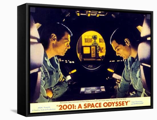 2001: a Space Odyssey, Gary Lockwood, Keir Dullea, 1968-null-Framed Stretched Canvas