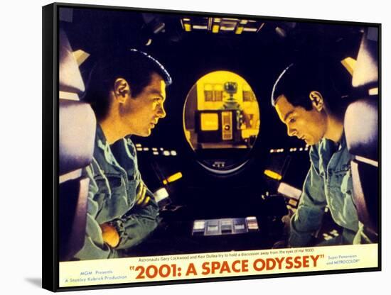 2001: a Space Odyssey, Gary Lockwood, Keir Dullea, 1968-null-Framed Stretched Canvas