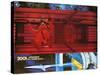 2001: A Space Odyssey, German Movie Poster, 1968-null-Stretched Canvas