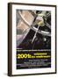 2001: A Space Odyssey, German Movie Poster, 1968-null-Framed Art Print