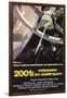 2001: A Space Odyssey, German Movie Poster, 1968-null-Framed Art Print