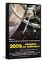 2001: A Space Odyssey, German Movie Poster, 1968-null-Framed Stretched Canvas