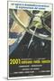 2001: A Space Odyssey, Italian Movie Poster, 1968-null-Mounted Art Print