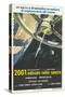 2001: A Space Odyssey, Italian Movie Poster, 1968-null-Stretched Canvas