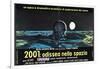 2001: A Space Odyssey, Italian Movie Poster, 1968-null-Framed Art Print