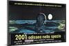 2001: A Space Odyssey, Italian Movie Poster, 1968-null-Mounted Art Print