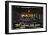 2001: A Space Odyssey, Italian Movie Poster, 1968-null-Framed Art Print