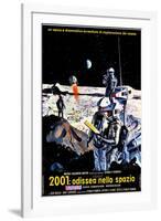 2001: A Space Odyssey, Italian Movie Poster, 1968-null-Framed Art Print