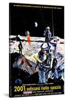 2001: A Space Odyssey, Italian Movie Poster, 1968-null-Stretched Canvas