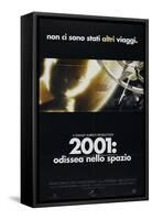 2001: A Space Odyssey, Italian Movie Poster, 1968-null-Framed Stretched Canvas