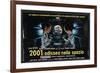 2001: A Space Odyssey, Italian Movie Poster, 1968-null-Framed Art Print