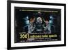 2001: A Space Odyssey, Italian Movie Poster, 1968-null-Framed Premium Giclee Print