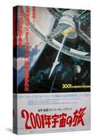 2001: A Space Odyssey, Japanese Movie Poster, 1968-null-Stretched Canvas