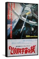 2001: A Space Odyssey, Japanese Movie Poster, 1968-null-Framed Stretched Canvas