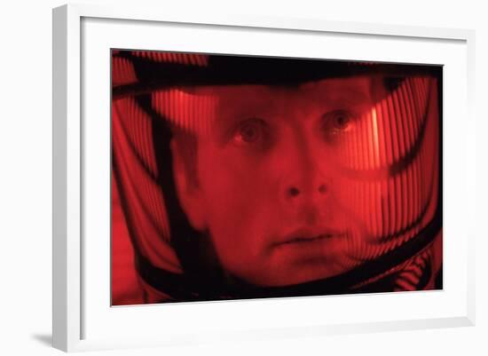 2001: A Space Odyssey, Keir Dullea, 1968-null-Framed Photo