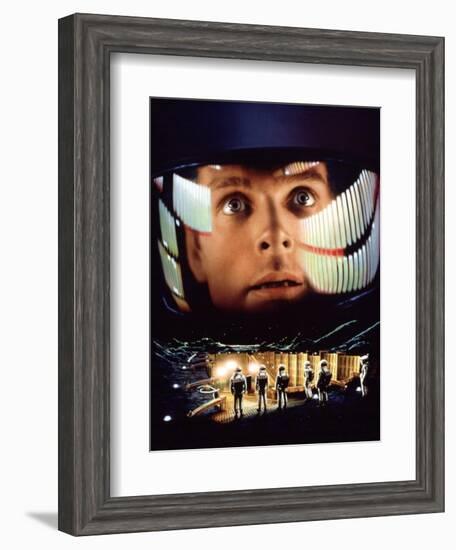 2001: a Space Odyssey, Keir Dullea, 1968-null-Framed Art Print