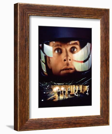 2001: a Space Odyssey, Keir Dullea, 1968-null-Framed Art Print